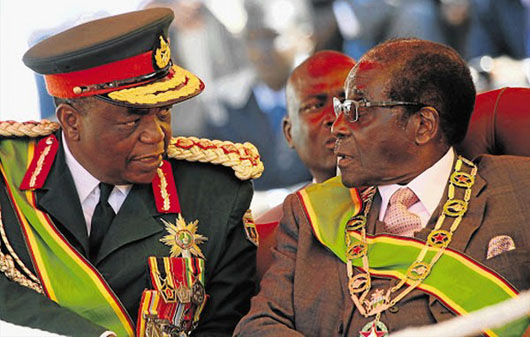 China role seen in military’s sidelining of Zimbabwe’s Mugabe