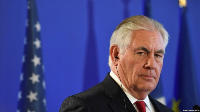 Russia welcomes Tillerson’s offer of talks ‘without pre-conditions’ with North Korea