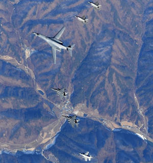 B-1B, F-22s join ‘rapid response’ Korean exercise in show of force
