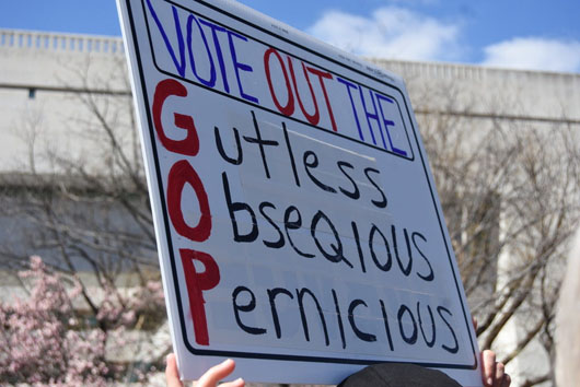 Not ‘political’? March for Our Lives rally was anti-gun, anti-Trump, anti-GOP