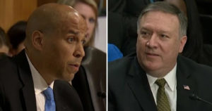 Sen. Booker opposes Sec. of State nomination, citing Pompeo’s Christian beliefs