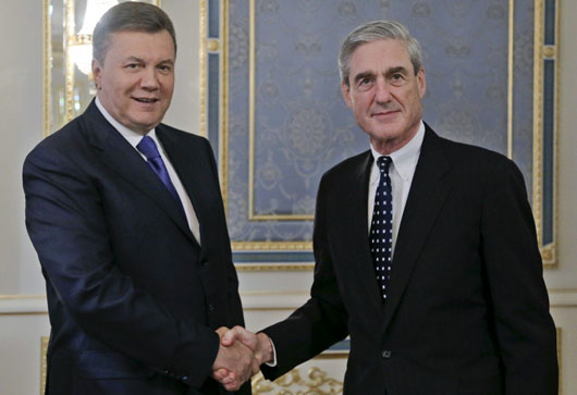 Say what? Mueller met Ukraininan president in 2013