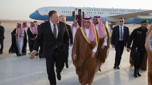Pompeo hits ground running, rallies allies against Iran’s regional aggression, missile program