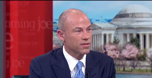 Who is Michael Avenatti and where is his funding coming from?