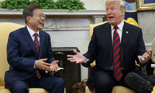 Leaders of both Koreas learn that Trump listens well but keeps own counsel
