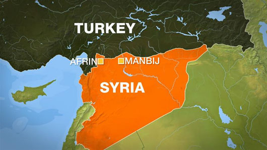 Kurds to leave key Syria town under U.S.-Turkey deal