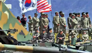 Giving peace a chance: U.S., S. Korean forces salute, hit pause button on war games