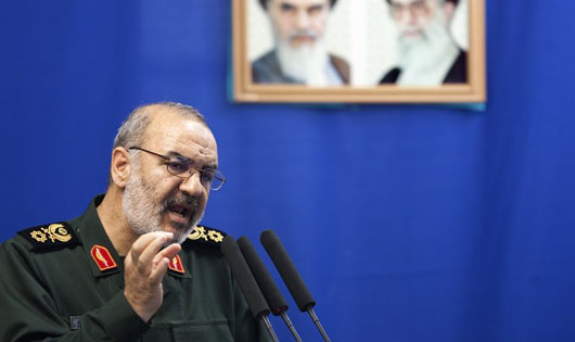 IRGC’s Salami vows fight from Lebanon against ‘poisoned dagger’ in ‘body of the Islamic ummah’