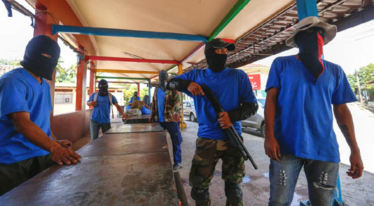 Rights group: Masked paramilitary rules Nicaraguan streets in ‘undeclared state of siege’