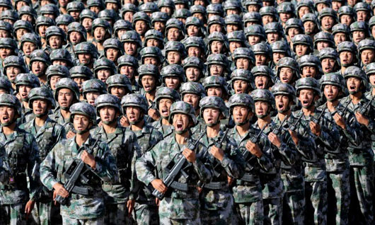 New China video fires up the troops: ‘Peace behind me, war in front of me’