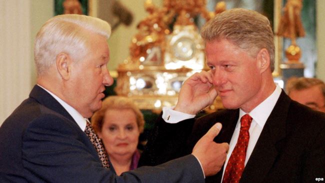 Bill and Boris: Yeltin vouched for Putin in a time of warm relations with a U.S. president
