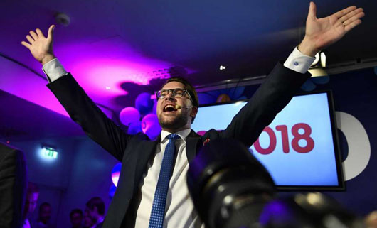 Populists surge in socialist Sweden’s election, parliament deadlocked