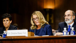 Complaint filed against lawyers for Christine Blasey Ford: Failed to inform her of options