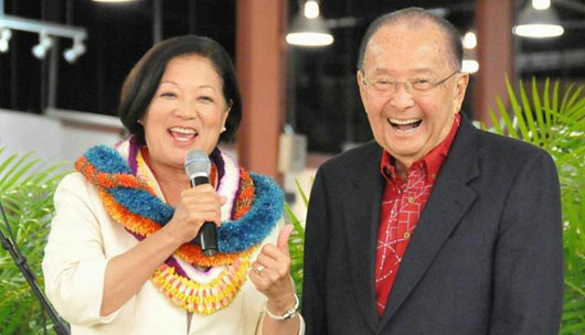 Stand by your man: Hawaii Sen. Mazie Hirono continues to honor Sen. Daniel Inouye