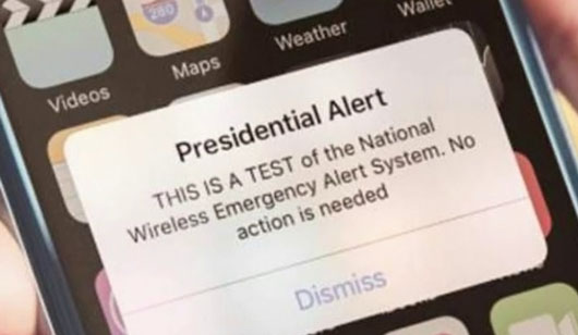 ‘Presidential Alert’? FEMA ‘test’ sent to 225 million phones on Oct. 3