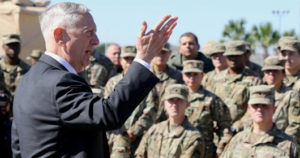 ‘Nothing can shake you’: Mattis fortifies troops on the border, clarifies their role
