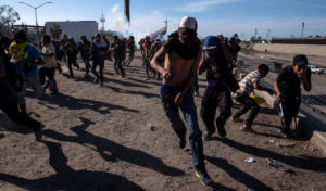 Report: Tear gas used once a month at border – under Obama