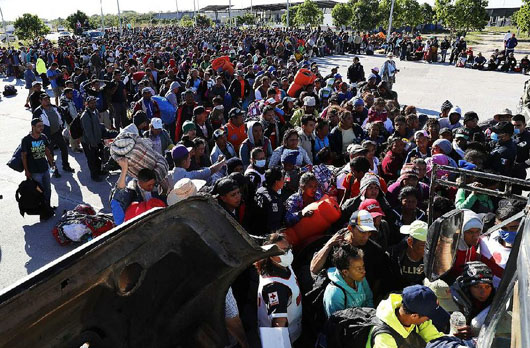 Trump test: Historic invasion infuriates non-white Mexico and USA cannot afford it
