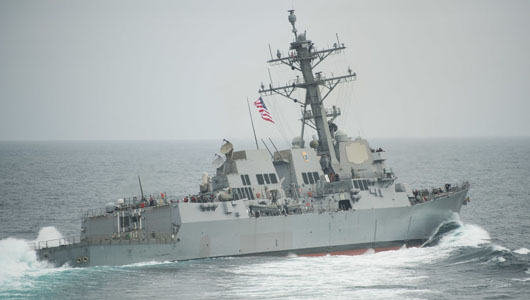 U.S. sends warships through Taiwan Strait ahead of Xi-Trump talks at G20