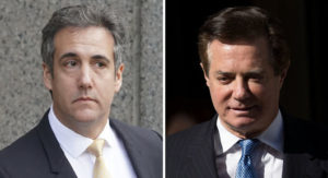 Cohen’s and Manafort’s main crimes: Later association with Trump