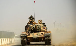 Turkish troops, tanks move into northern Syria following U.S. announcement
