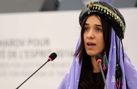 GREATEST HITS, 1: Media silence as gang rape survivor from northern Iraq wins Nobel Peace Prize