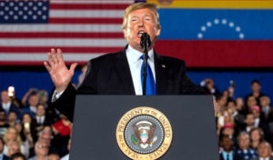 Unreported: President Trump declares ‘twilight hour of socialism’ in speech to Venezuelans