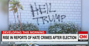 The list of fake hate crimes lengthens in hate-Trump era
