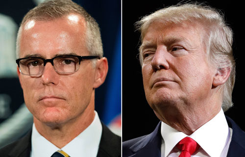 Report: McCabe book appears to confirm DOJ plans to remove an elected U.S. president