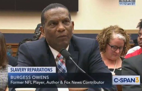 Burgess Owens: Democrats should pay restitution for ‘all the misery they brought to my race’
