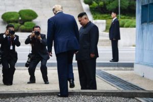 ‘Handshake summit’: President Trump crosses the line yet again, this time Korea’s DMZ