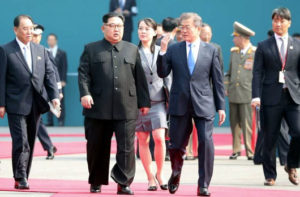 South Korea’s president seeks to align his country with North Korea and against Japan
