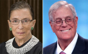 Perspective: Ruth Bader Ginsburg and haters of the late David Koch