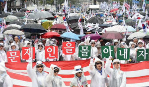 Unreported: Liberation Day in Seoul marked by massive demonstrations calling for president’s ouster