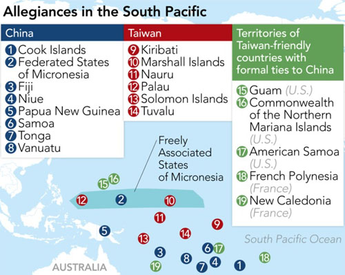 Report: China sees Pacific Islands as ‘power-projection superhighway’