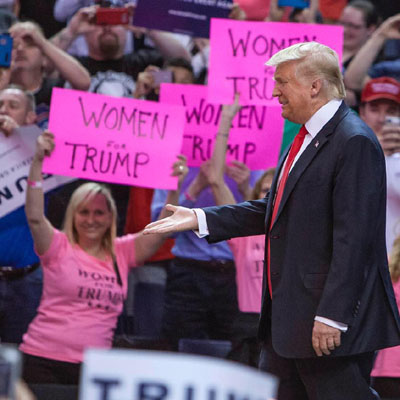 ‘Women for Trump’? Campaign claims heavy turnout of volunteers nationwide