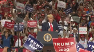 Fired-up Trump in Dallas hails ‘tough love’ with Turkey, mocks ‘crazy’ Pelosi