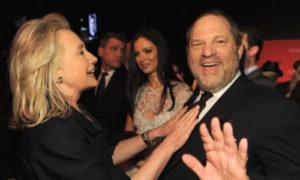 ‘Predators are her style’: McGowan rips Hillary Clinton’s support of Weinstein