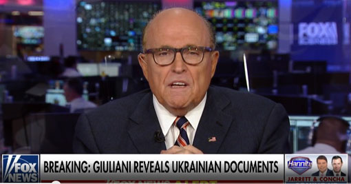 Giuliani: I don’t do hearsay: Substantial evidence on ‘Clinton, the DNC, Soros’