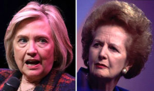 Clinton vs Thatcher: A tale of two women