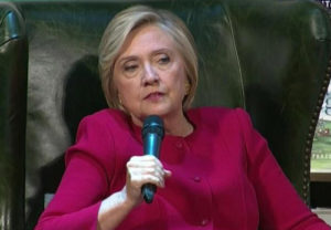 ‘In America, no one is above the law,’ claims Hillary Clinton
