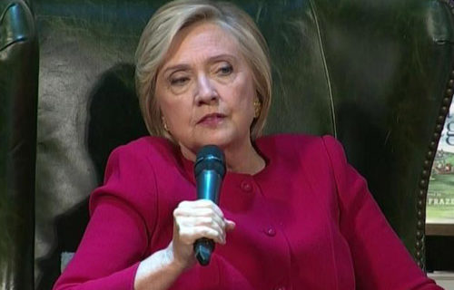 ‘In America, no one is above the law,’ claims Hillary Clinton
