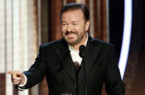 Fun continues: Comedian on a roll after lampooning Hollywood at awards ceremony