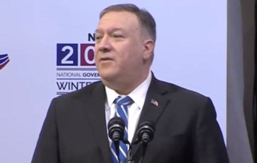 Pompeo to governors: China is closely watching each one of you