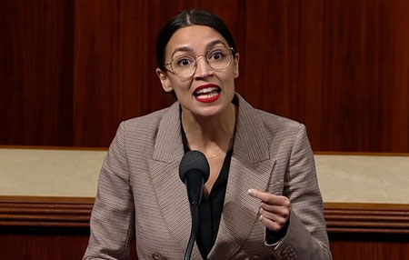 AOC: Mail checks to everybody, then tax it back from the rich next year
