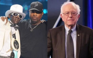 Did Bernie break up legendary hip hop group Public Enemy?