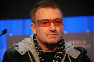 U2’s Bono: Beautiful day to advocate for the globalist culture of death