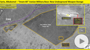 Satellite images reveal Iran tunnel at Syrian base as Israeli strikes take toll