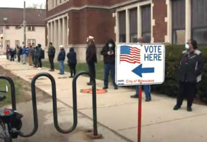 Data from Wisconsin primary fails to support claim that vote-by-mail necessary