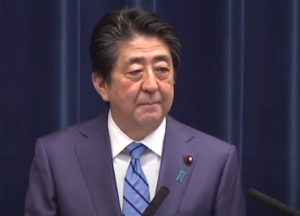 Japan’s Abe calls for considering nation’s preemptive strike capability